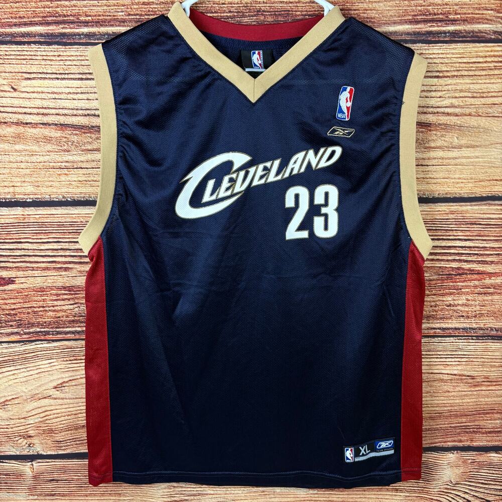 Reebok Cleveland Cavaliers Lebron James NBA Basketball Jersey